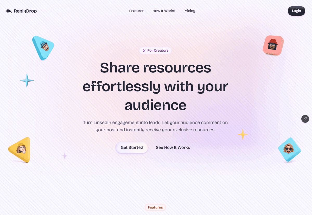 ReplyDrop — LinkedIn lead generation product